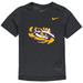 Youth Nike LSU Tigers Anthracite Logo Legend Performance T-Shirt