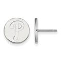 Women's Philadelphia Phillies Sterling Silver XS Post Earrings