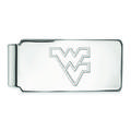 West Virginia Mountaineers Sterling Silver Money Clip