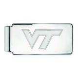 Virginia Tech Hokies Sterling Silver Money Clip