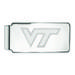 Virginia Tech Hokies Sterling Silver Money Clip