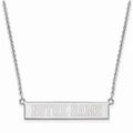Women's Notre Dame Fighting Irish Sterling Silver Small Bar Necklace