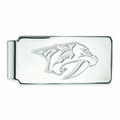 Silver Nashville Predators Money Clip