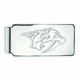 Silver Nashville Predators Money Clip