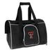 Black Texas Tech Red Raiders Small 16" Pet Carrier