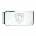 Silver Florida Panthers Money Clip