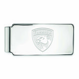 Silver Florida Panthers Money Clip