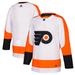 Men's adidas White Philadelphia Flyers Away Authentic Blank Jersey