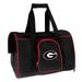 Black Georgia Bulldogs Small 16" Pet Carrier