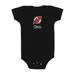 Infant Black New Jersey Devils Personalized Bodysuit