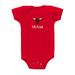 Infant Red Chicago Bulls Personalized Bodysuit