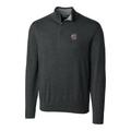 Men's Cutter & Buck Heather Charcoal South Carolina Gamecocks Big Tall Lakemont Half-Zip Jacket