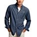Men's Blue Wisconsin-Green Bay Phoenix Hudson Denim Long Sleeve Button-Down Shirt