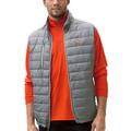 Men's Gray Virginia Cavaliers Apex Compressible Quilted Vest