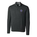 Men's Cutter & Buck Heather Charcoal Boise State Broncos Big Tall Lakemont Half-Zip Jacket