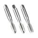 Dormer E500 HSS Straight Flute Hand Tap Metric with Bright finish, ISO standard, 3 Pack