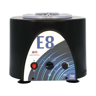 LW Scientific E8V Portafuge Portable Centrifuge 3500 RPM Variable Speed with 8 Place 3-15ml Rotor 12V Black E8C-U8AV-150P