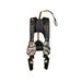 Muddy Crossover Harness Combo includes Lineman's Belt Tree Strap Suspension Releif Strap Caribiner Safe-Line Black/Orange L MSH600-L-C
