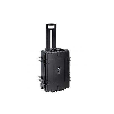 B&W International Type 6700 Black Outdoor Case With Si Foam Black Large 6700/B/SI
