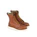 Thorogood Men's American Heritage Wedge 8in Moc Safety Toe Brown 8/2E 804-4208-8-2E