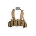 Tactical Assault Gear Intrepid Chest Rig w/Grenade & Mag Pouches - Coyote Tan ICR1CT