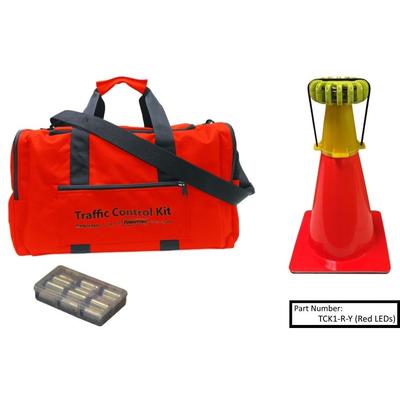 Powerflare 1-Position PowerFlare Traffic Control Kit Infrared Blue Shell TCK1-I-BL