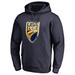 Men's Fanatics Branded Navy USA Luge Primary Logo Pullover Hoodie