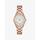 Michael Kors Mini Lauryn Pav&eacute; Rose Gold-Tone Watch Rose Gold One Size