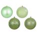 Vickerman 443477 - 2.75" Celadon 4 Assorted Finish Ball Christmas Tree Ornaments (set of 20) (N590754)