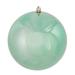 Vickerman 444993 - 4.75" Seafoam Shiny Finish Ball Christmas Tree Ornament (4 pack) (N591244DSV)