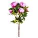 Vickerman 463185 - 23'' Peony Bush X 6 Flwrs 3 Buds-Cerise (FD170403) Home Office Flower Bushes