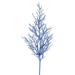 Vickerman 453025 - 28" Blue Glitter Wild Huck Spray (6 pack) (L162402)