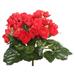 Vickerman 461587 - 9.5" Red Begonia Bush (FL171002) Home Office Flower Bushes