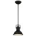 Westinghouse 73082 - 1 Light Boswell Oil Rubbed Bronze with Highlights LED Mini Pendant (63082A)