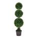 Vickerman 459942 - 4Ft Plastic Triple Balls In Pot (UV) (TP170848) Home Office Topiaries