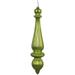 Vickerman 470640 - 14" Lime Matte Finish Finial Christmas Tree Ornament (2 pack) (N150873DMV)