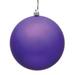 Vickerman 481516 - 2.75" Purple Matte UV Treated Ball Christmas Tree Ornament (12 pack) (N590766DMV)