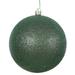 Vickerman 457573 - 2.75" Emerald Plastic Glitter Ball Christmas Tree Ornament (12 pack) (N590724DG)