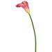 Vickerman 460986 - 28" Calla Lily Pink Large Stem (FK171404) Home Office Flowers with Stems