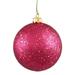 Vickerman 352144 - 8" Wine Sequin Ball Christmas Tree Ornament (N592019DQ)