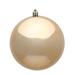 Vickerman 481219 - 2.4" Cafe Latte Shiny Ball Christmas Tree Ornament (24 pack) (N590680DSV)