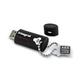 Integral Integral Crypto FIPS 140-2, USB 3.0 Flash Drive with 256 Bit AES Hardware Encryption, Silver, 32 GB