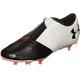 Under Armour Men's Spotlight Fg Football Boots, White Black, 8 UK