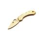 Spyderco,WDKIT1,Taschenmesser AA8Wooden KitC28 Dragonfly, Braun,M