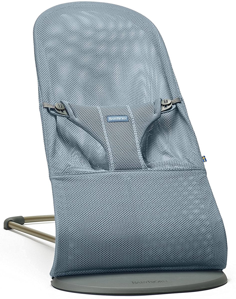 BabyBjorn Bouncer Bliss - Dusk Blue, Mesh