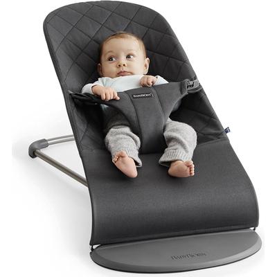 BabyBjrn Bouncer Bliss, Dark Gray Frame Mesh Navy Blue