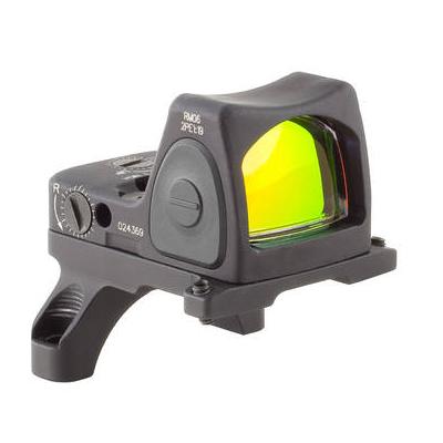 Trijicon RM06 RMR Type 2 Adjustable LED Reflex Sight with RM35 Mount (3.25 MOA Red D RM06-C-700676