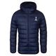 Tottenham Hotspur FC Official Gift Mens Quilted Hooded Winter Jacket Navy XL