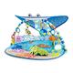 Bright Starts, Disney Baby, Finding Nemo Ocean Lights Baby Activity Gym and Play Mat with Detachable Toys, Sound and Music, Ages Newborn Plus, Blue, (Pack of 1)