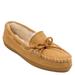 Minnetonka Women's Moccasin - 7 Tan Slipper D